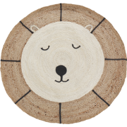 KOVU - Vloerkleed - Lichtbeige -  120 cm - Jute