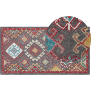 FINIKE  - Vloerkleed - Multicolor - 80 x 150 cm - Wol