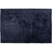 EVREN  - Shaggy vloerkleed - Donkerblauw - 140 x 200 cm - Polyester