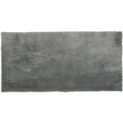 EVREN  - Shaggy vloerkleed - Lichtgrijs - 80 x 150 cm - Polyester