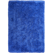 CIDE  - Shaggy vloerkleed - Blauw - 160 x 230 cm - Polyester