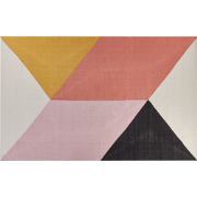 NIZIP - Modern vloerkleed - Multicolor - 140 x 200 cm - Katoen