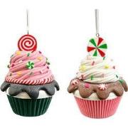 Kleideeg cupcake 2A 9 cm ornament II