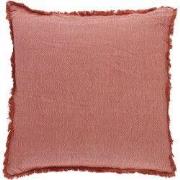 Casa Vivante Berkeley Cushion - L45 x B45 cm - Organic Cotton - Red