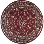 Klassiek Rood Oosters Rond Vloerkleed – Nain Collectie - Traditioneel ...