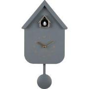 Wandklok Solo Color Cuckoo - Grijs - 6x21,5x41cm