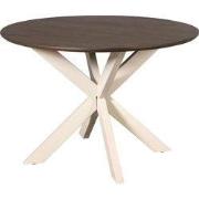 Starfurn - Eettafel Madison - Bruin - 110x110x76 cm
