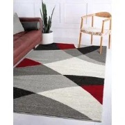 Belos Modern Rood vloerkleed - Designer - 120 X 160 CM