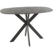 Bartafel Keramieklook - 140x80x93cm - Kruisframe