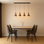 Klassieke Hanglamp Marrone Zwart