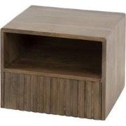 Nachtkastje Bruin Acaciahout - 35x30x25cm - Carve