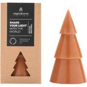 Original Home Xmas Tree Kaars Cognac - L