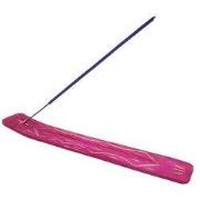 Houten wierookhouder fuchsia 26 cm