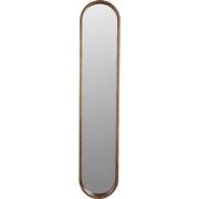 Spiegel Ovaal - Bruin Rubberhout - 24x5x120cm - Nyko