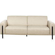 ASKIM - Driezitsbank - Beige - Polyester