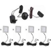 Kastverlichting, wit, kunststof, Made in EU