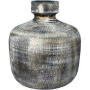 HS Potterie Kruik Fles Miami Zwart - Cement - H24