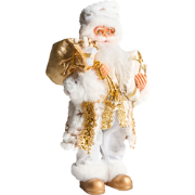 STRAUMSFJORDEN - Kerstdecoratie - Wit/Goud - Polyester