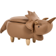 TRICERATOPS - Dierenpoef - Bruin - Polyester