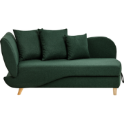 MERI II - Chaise longue - Groen - Linkszijdig - Polyester