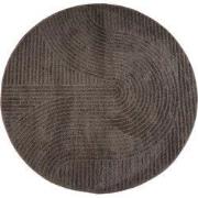 Vloerkleed Ella Brown Rond ø240 cm
