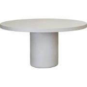 Eettafel Rond 150cm - Beige Eco Composiet - Betonlook - Eden