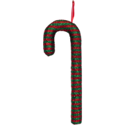 Christmas Decoration - Candy Cane - Foam - Green/Red - 52cm