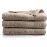 DoubleDry Hotel Badhanddoeken 70 x 140 cm – Set van 3 – 100% Katoen 50...