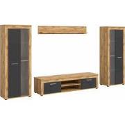 Woonkamermuur, Eik Wotan