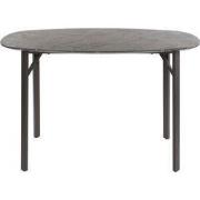 Bartafel Keramieklook - 140x75x92cm - Deens Ovaal