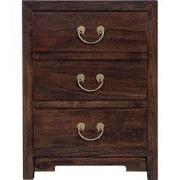 Fine Asianliving Chinese Nachtkastje Bruin Earthy Brown - Orientique