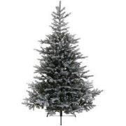Kunstkerstboom snowy Grandis met scharnieren dia 132 cm hoogte 180 cm