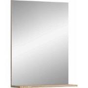 Spiegel (L/H/B: 60x79x18 Cm) In Imitatie Sonoma Eik Licht