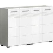 Badkamerladekast badkamerkast dressoir kast Copa lichtgrijs 120x80x30 ...