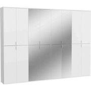 Garderobecombinatie Projektx4-delig/ Projektxkledingkast met spiegelfr...