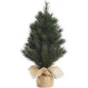 Mini kerstboom tafelboom Malmo miniboom h45 cm groen/wit