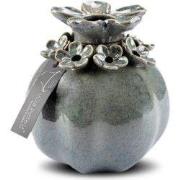 Villa Pottery  Blauwe Bloemenvaas Patricia - 16x16x17