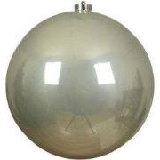 Kerstballen kunststof d25 cm parel