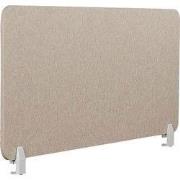 SPLIT - Bureauscheidingswand - Beige - 120 x 50 cm - Polyester