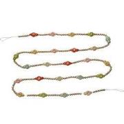 Clayre & Eef Decoratie Kerstslinger Ø 2x180 cm Zilverkleurig Metaal