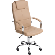 WINNER - Bureaustoel - Zandbeige - Kunstleer