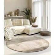 Villeroy & Boch - Rond Hoogpolig vloerkleed Leon - Creme - 200cm rond ...