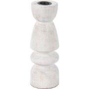 Present Time - Kandelaar Modelar Small - White wash