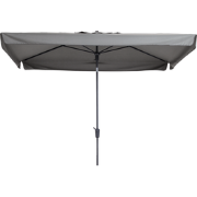Madison stokparasol Delos luxe Light Grey 200x300 cm.