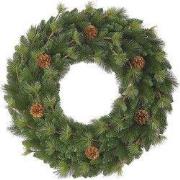 Northern kunstkerstkrans dia. 60 cm kerstversiering kerstboom