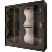 Meubella - Kledingkast Bunaro - Zwart - 200 cm