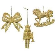 Hanger kunststof a3 Bow rockinghorse-nutcracker wood look