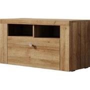 Meubella - Schoenenkast Linford - Eiken - 84 cm