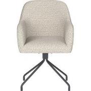 Eetkamerstoel Off White - Metaal Draaibaar - Otis