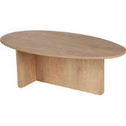 Salontafel met ovale blad L125 cm - ANNA